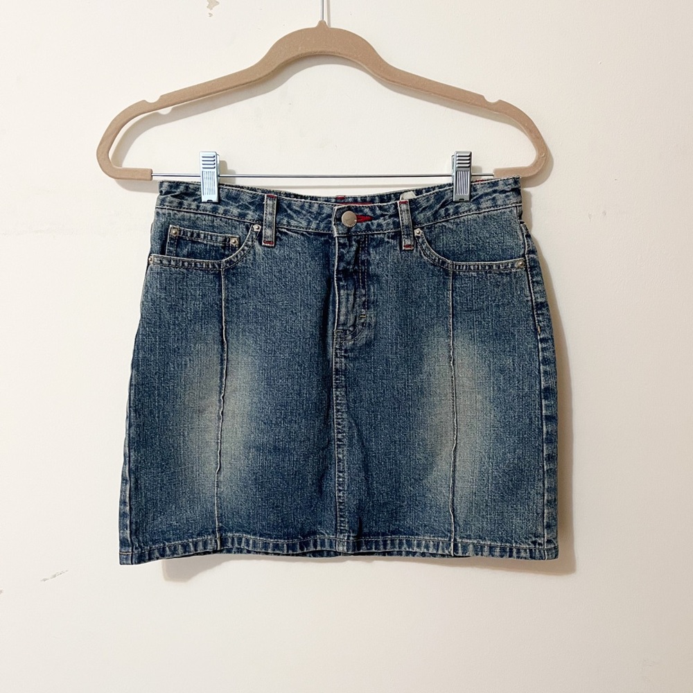 UNIONBAY vintage blue denim skirt